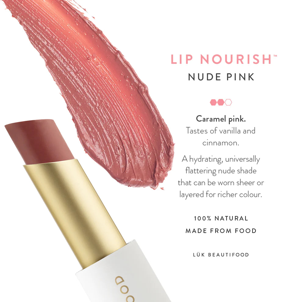 澳洲果萃精油美唇膏 Luk Beautifood Lip Nourish™ - Nude Pink