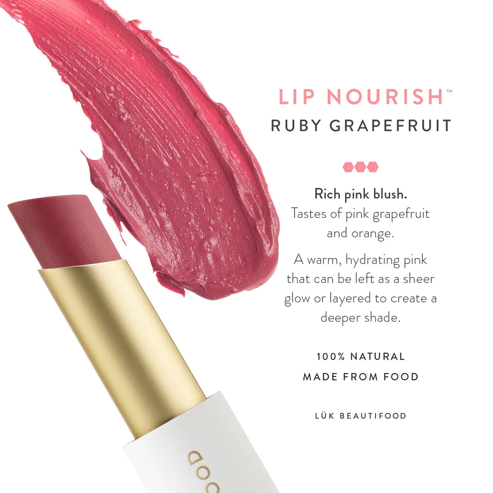 澳洲果萃精油美唇膏 Luk Beautifood Lip Nourish™ - Ruby Grapefruit